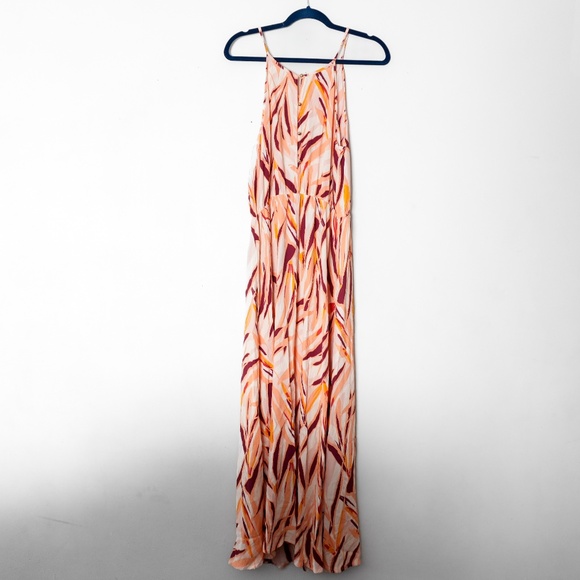 Venus x Lascana Sleeveless Maxi Tropical Multi Color Dress - Picture 2 of 6
